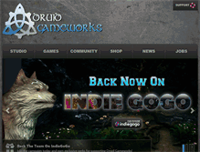 Tablet Screenshot of druidgameworks.com